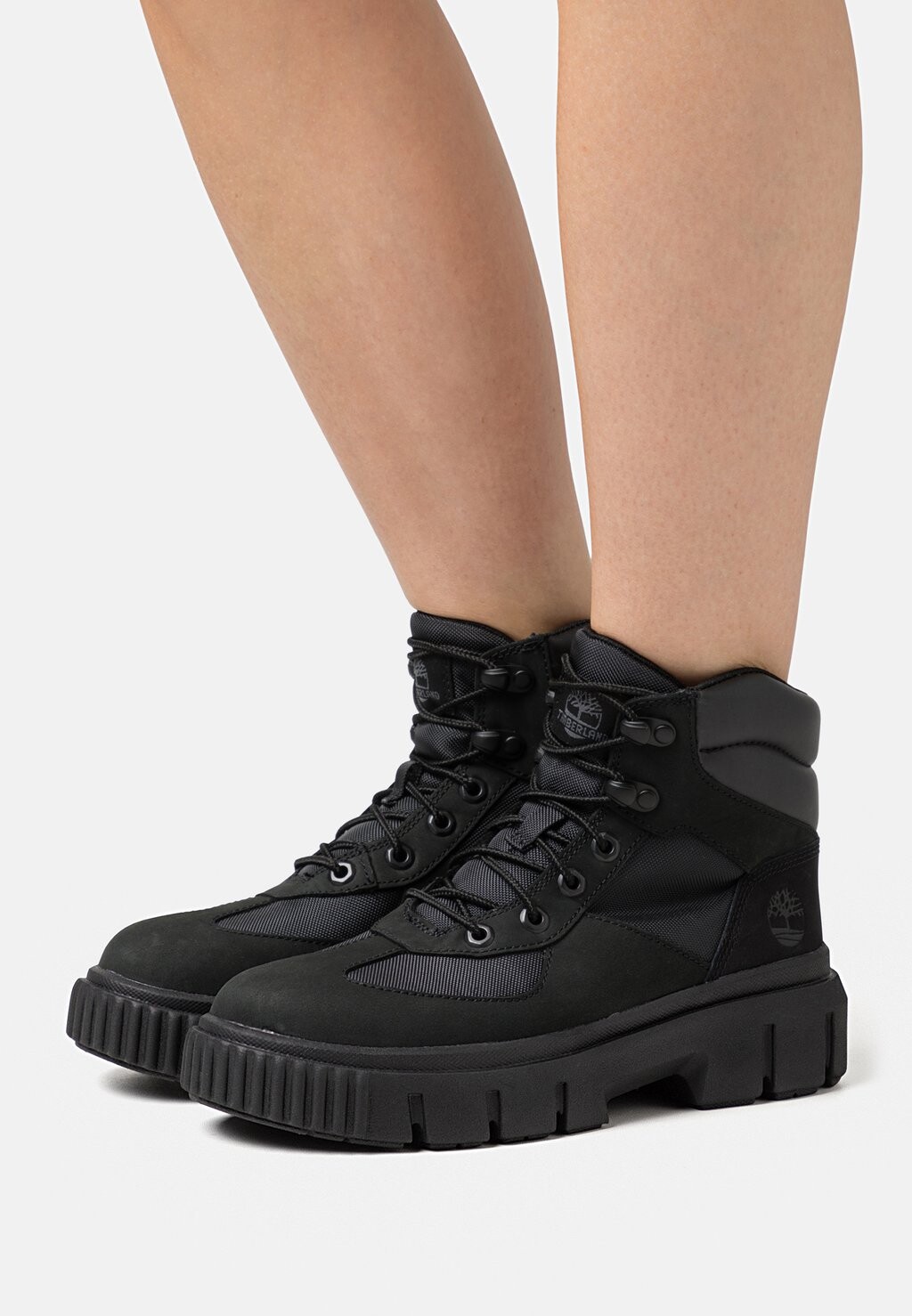 

Ботильоны на платформе Timberland, черный