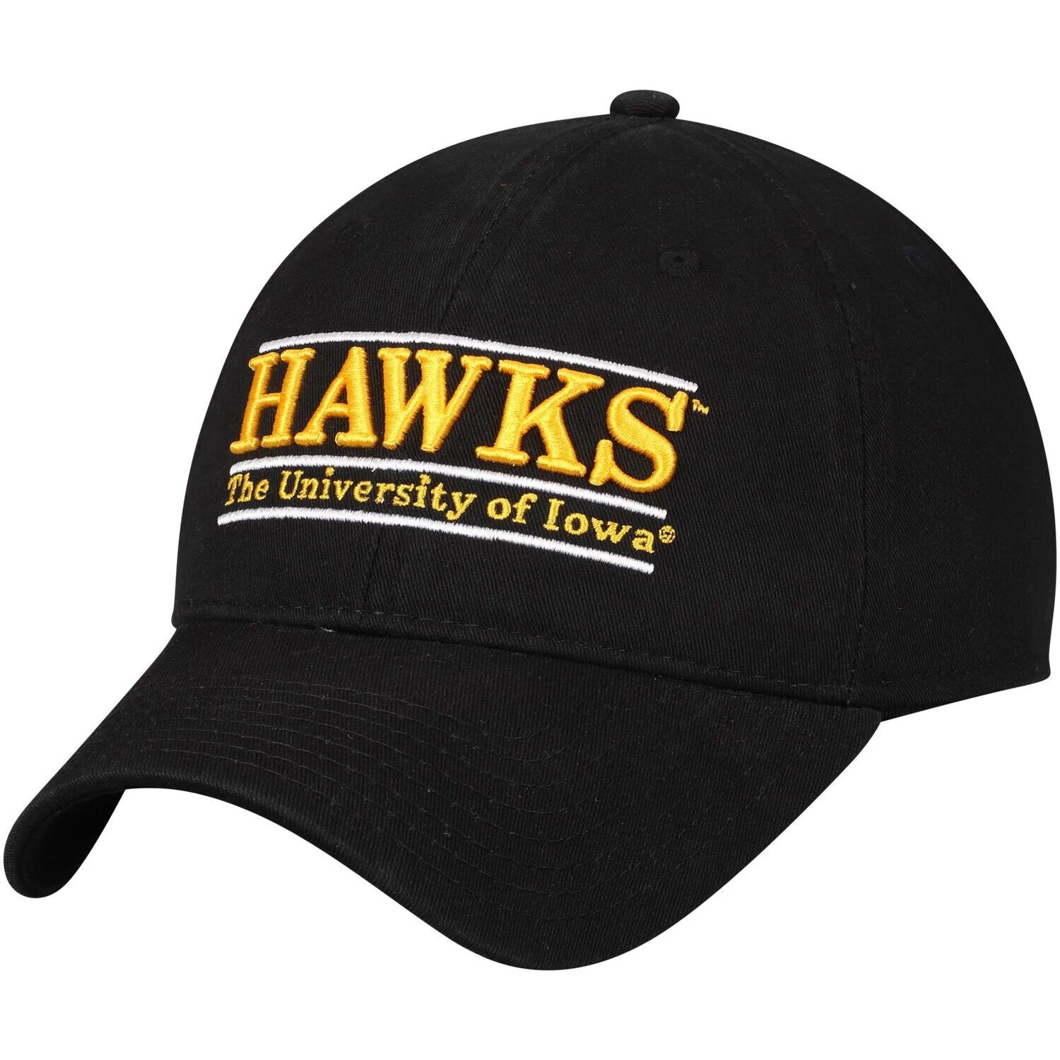 

Мужская классическая неструктурированная регулируемая кепка The Game Iowa Hawkeyes Hawks Classic Bar