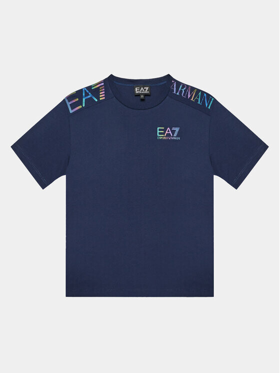 

Футболка стандартного кроя Ea7 Emporio Armani, синий