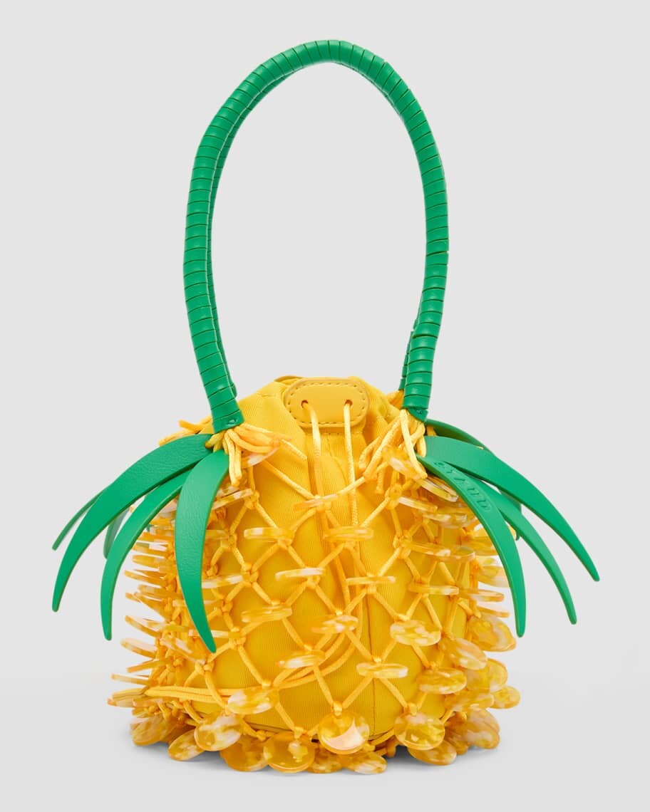 

Сумка Pietro Pineapple Cage с ручкой сверху Staud
