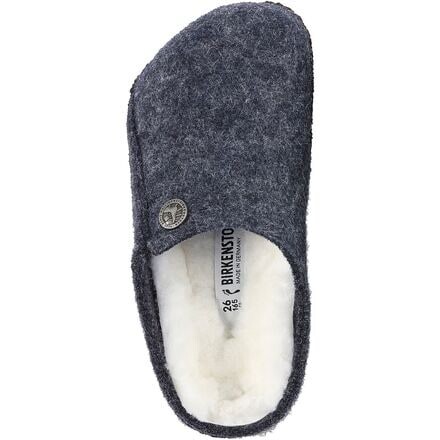 

Тапочки Zermatt из овчины - детские Birkenstock, цвет Dark Blue/Natural