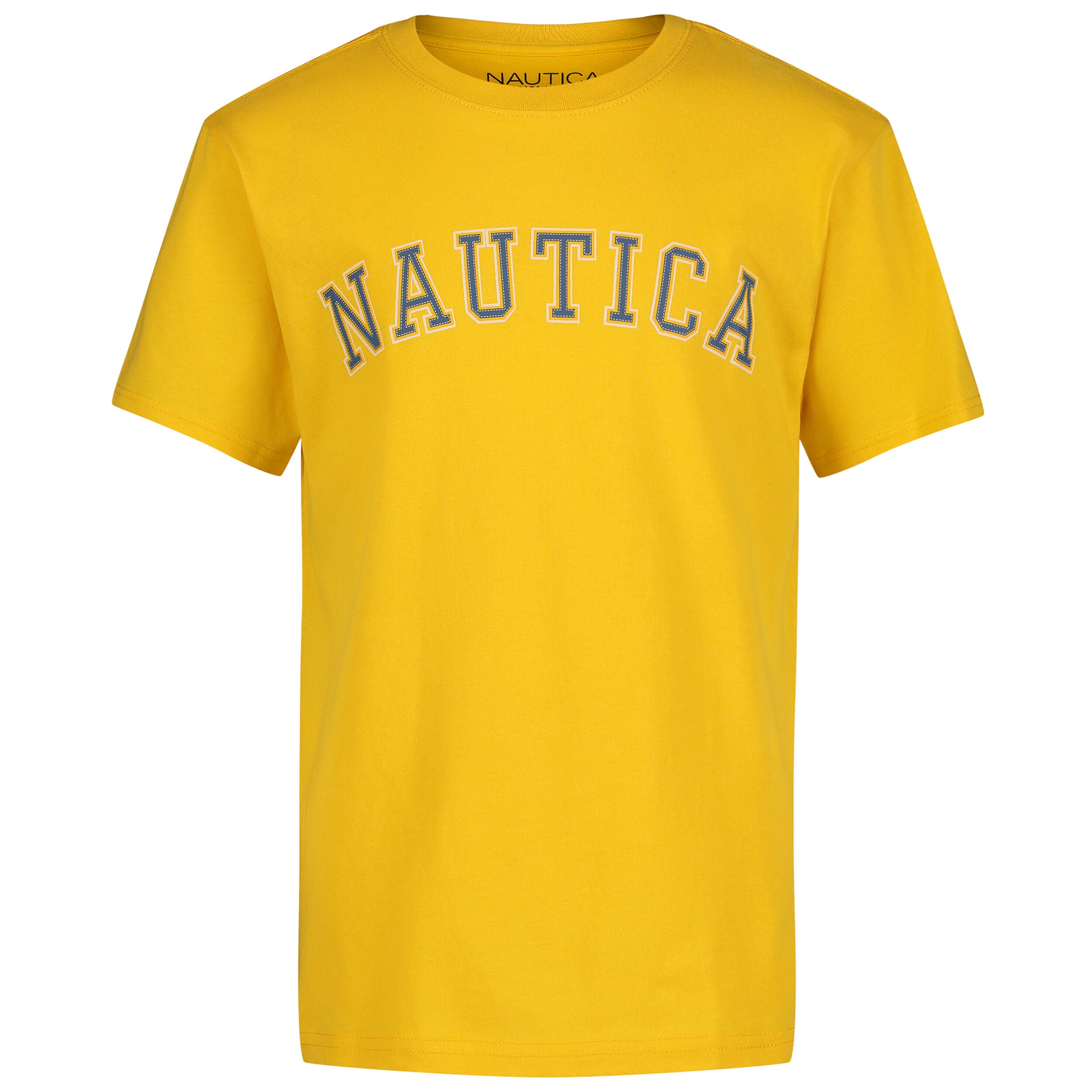 

Футболка Varsity Arch для мальчиков Nautica Little Boys (2T-7), цвет Lemon Pulp