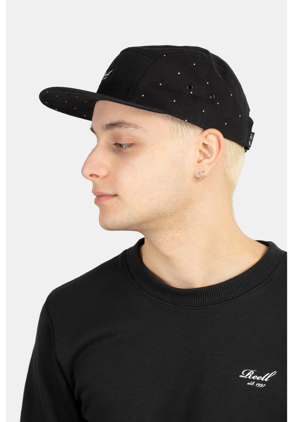 цена Бейсболка 5 PANEL Reell, цвет r black