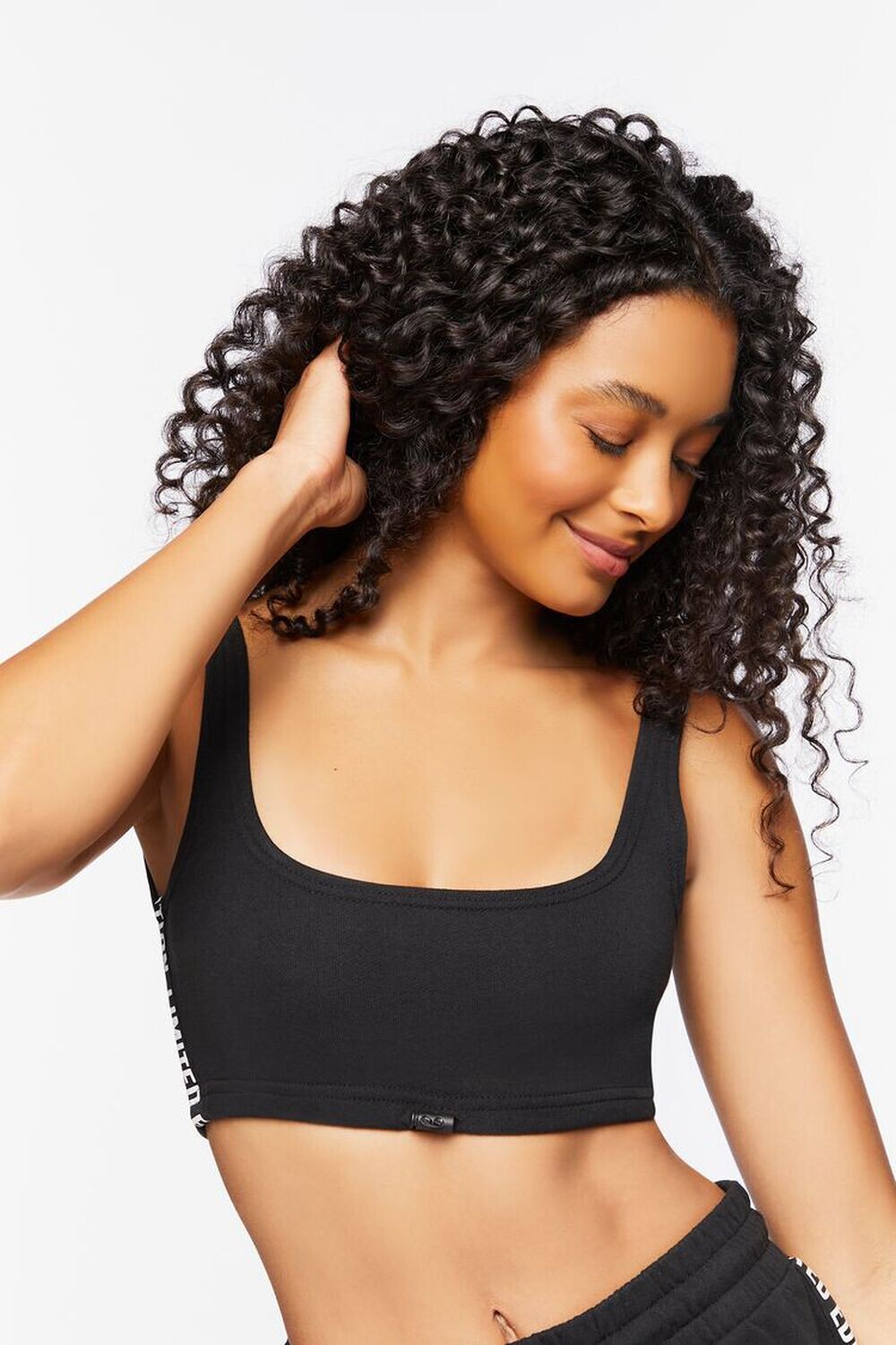 

Укороченный топ Active Limited Edition Forever 21, черный