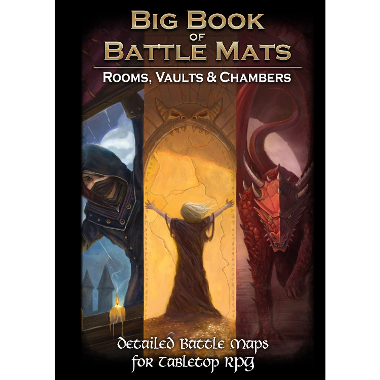 

Аксессуары Big Book of Battle Mats: Rooms, Vaults & Chambers