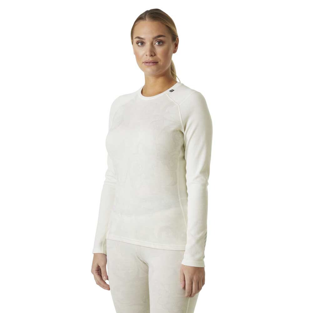 

Лонгслив Helly Hansen Lifa Merino Midweight Graphic Crew, бежевый