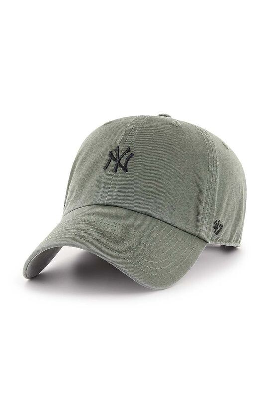

Хлопковая бейсболка MLB New York Yankees 47brand, зеленый