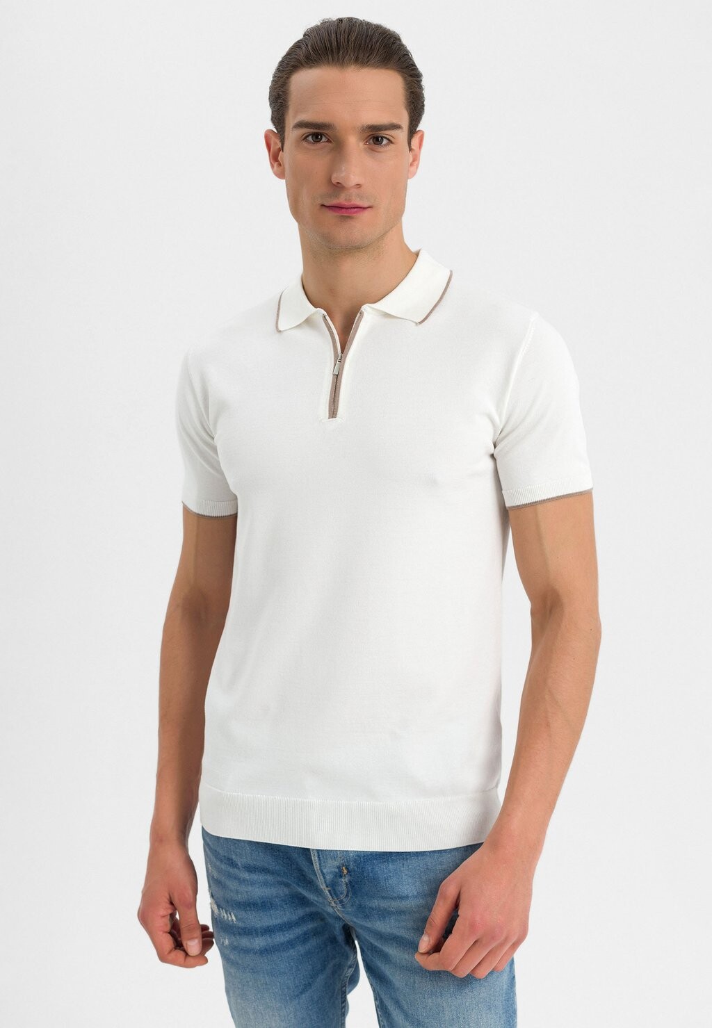 

Поло Short Sleeve Felix Hardy, цвет off-white