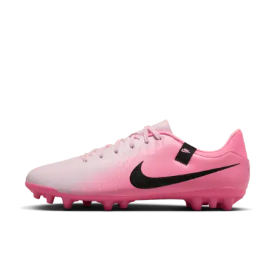 

Бутсы Nike Tiempo Legend 10 Academy AG Low-Top Soccer Cleats, цвет Pink Foam/Black