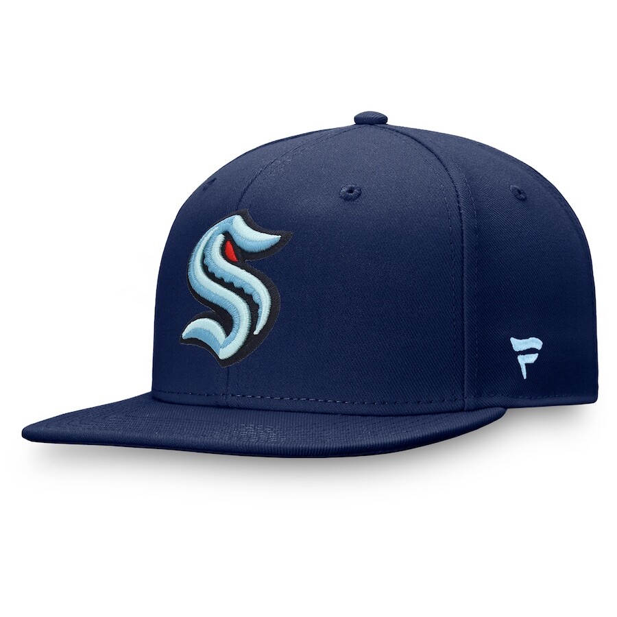 

Бейсболка Fanatics Branded Seattle Kraken, синий
