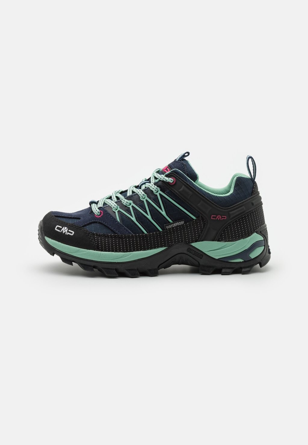 

Кроссовки RIGEL LOW TREKKING SHOE WP CMP, цвет blue/acqua
