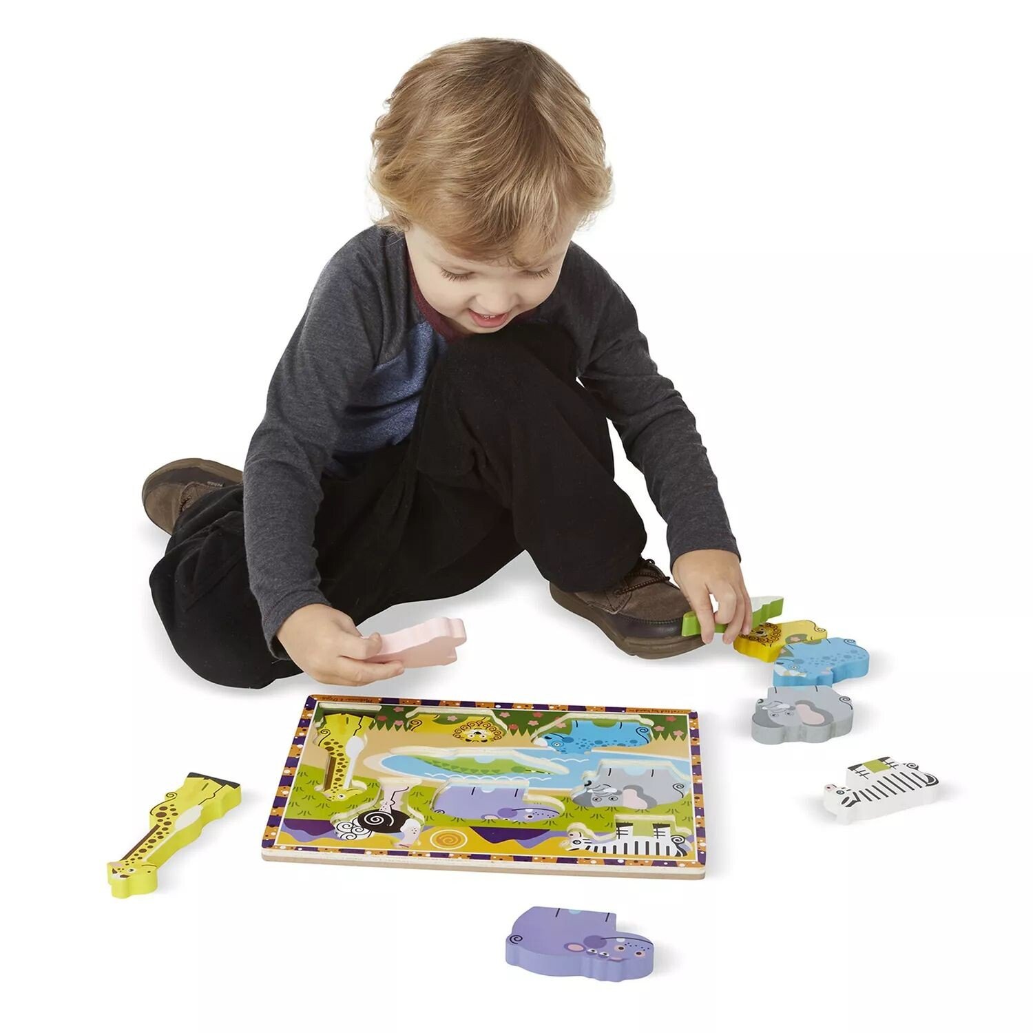 

Крупный пазл Мелисса и Дуг Сафари Melissa & Doug