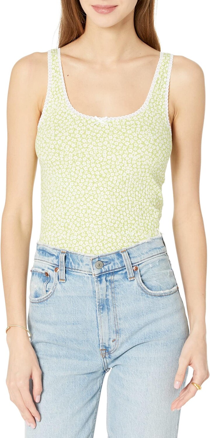 

Топ Till Dawn Tank Knit Top Billabong, цвет Moss Meadow
