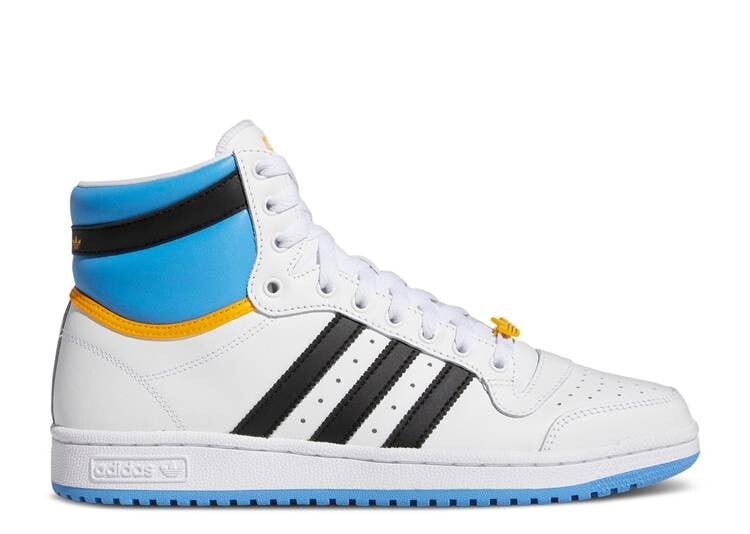 

Кроссовки Adidas TOP TEN HIGH 'WHITE BLUE GOLD', белый