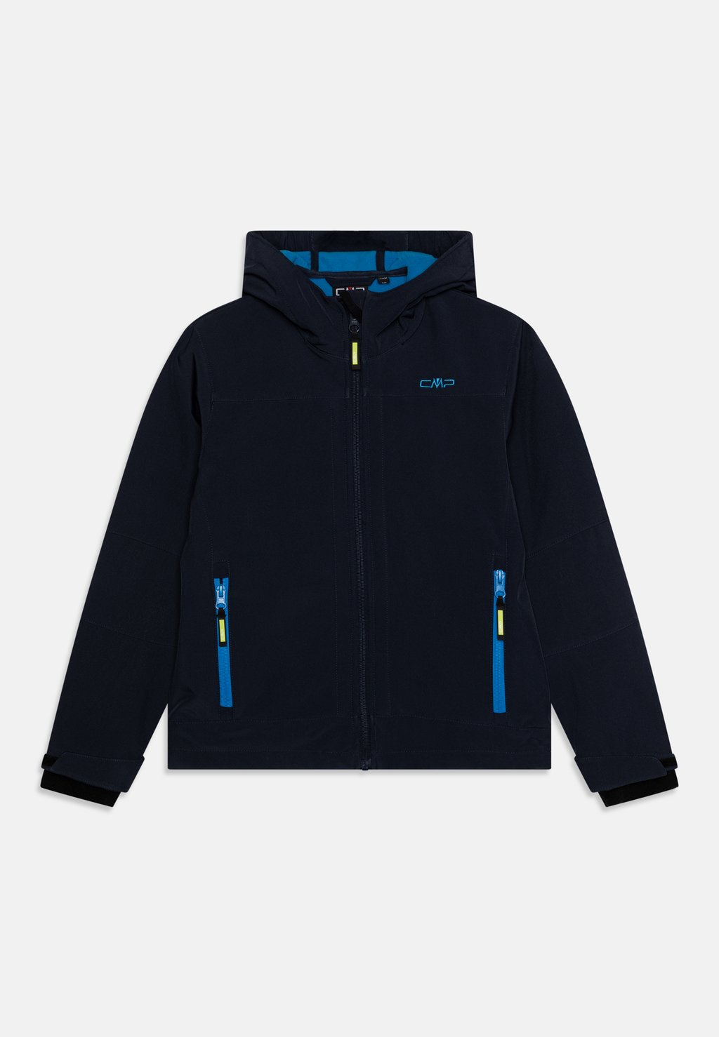 Куртка Softshell KID FIX HOOD UNISEX CMP, цвет blue river