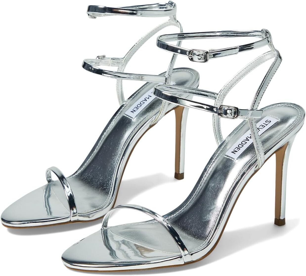 

Босоножки Theresa Heeled Sandal Steve Madden, цвет Silver