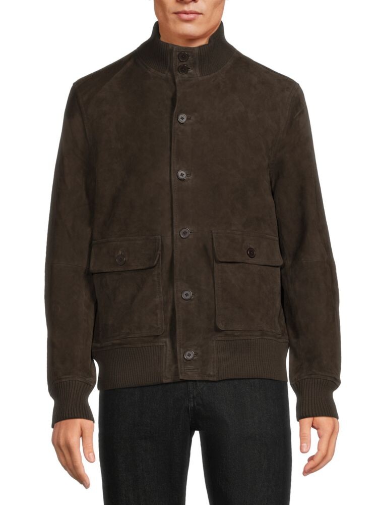 

Замшевая куртка Slate & Stone, цвет Dark Brown