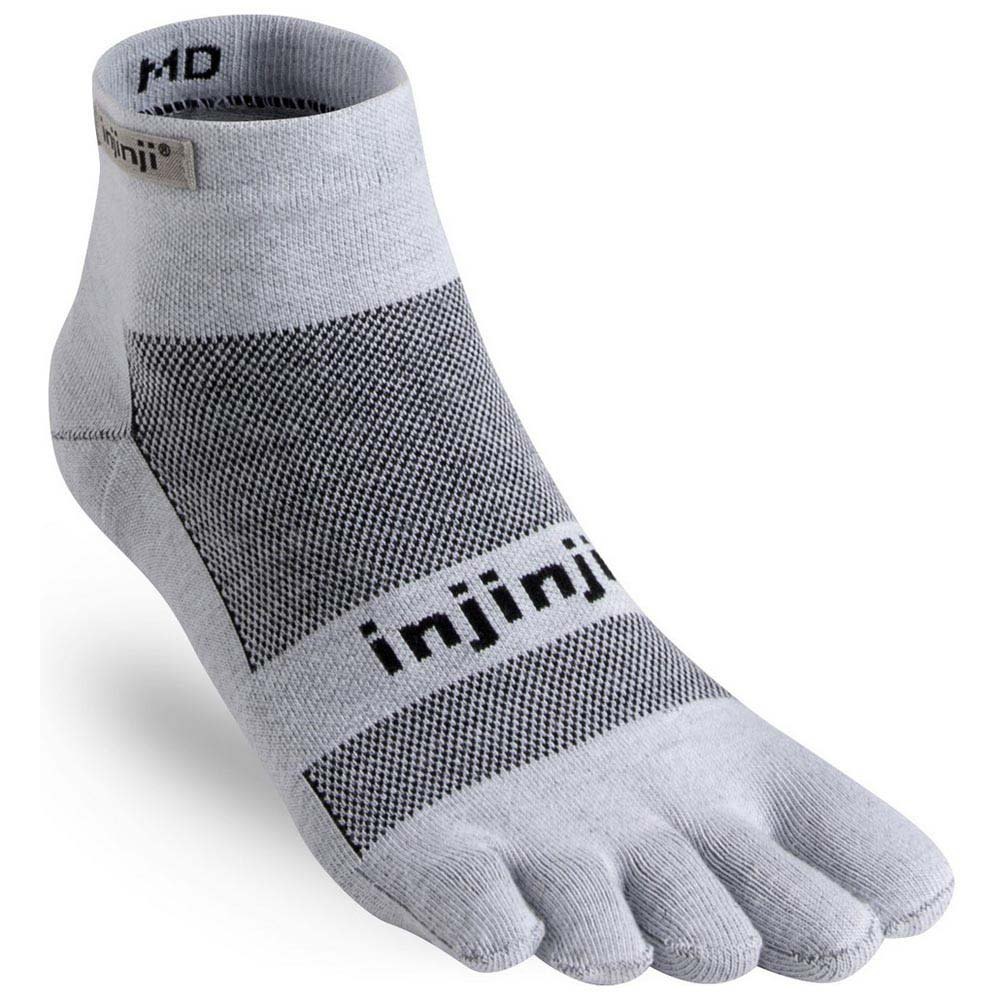 

Носки Injinji Run Lightweight Minicrew Coolmax, серый