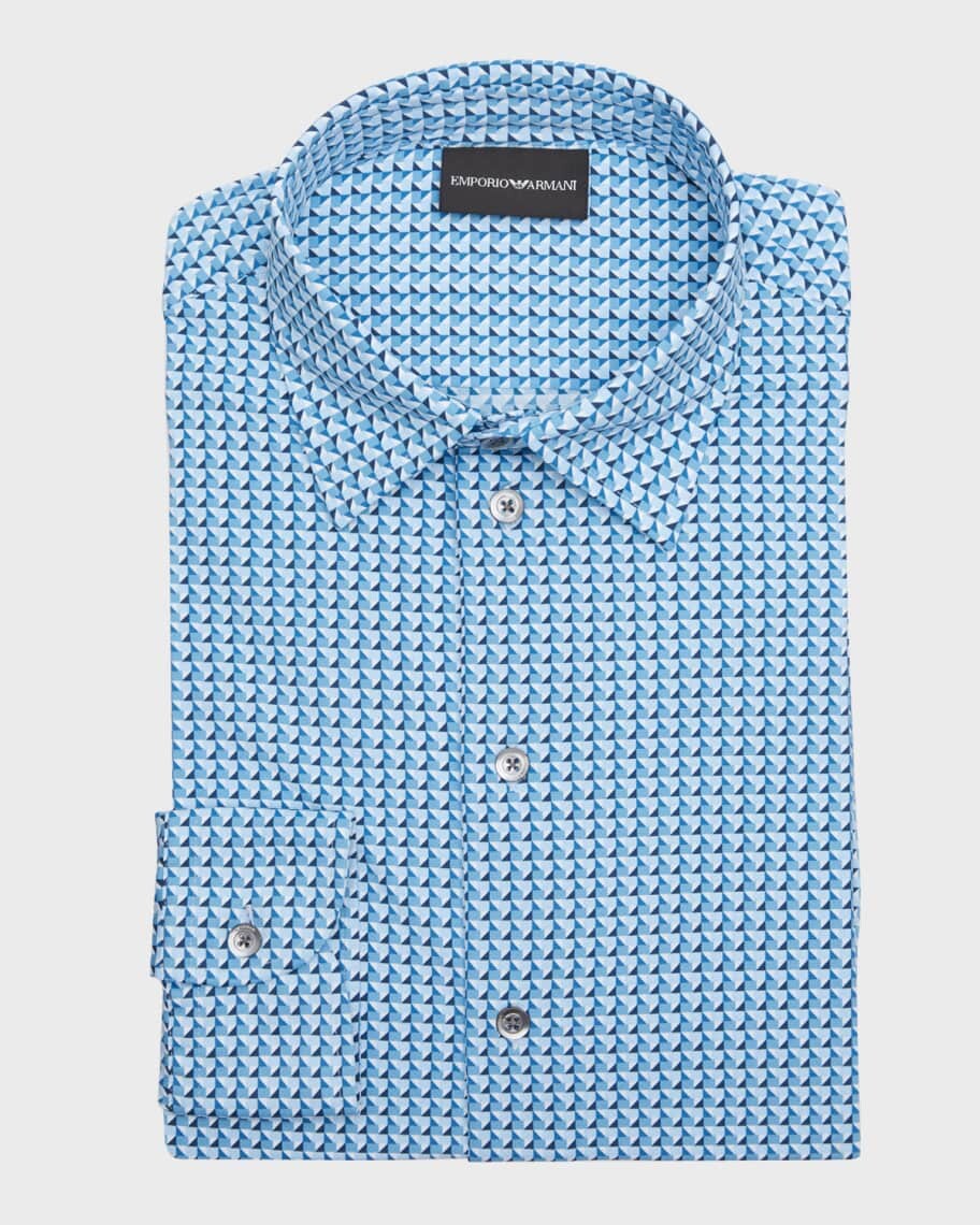 

Мужская классическая рубашка Camicia стрейч Emporio Armani