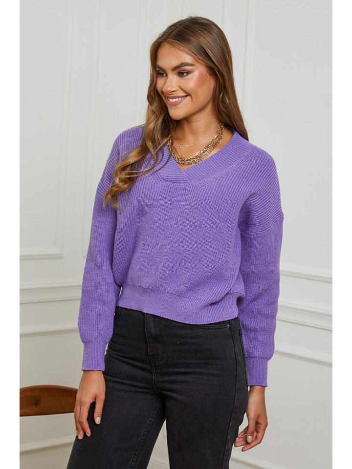 

Свитер Soft Cashmere, фиолетовый