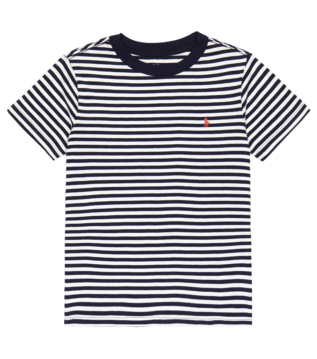 

Хлопковая футболка в полоску Polo Ralph Lauren, синий