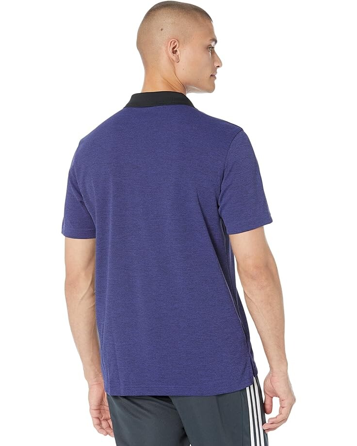

Поло Adidas Go-To No Show Polo, цвет Black/Legacy Indigo