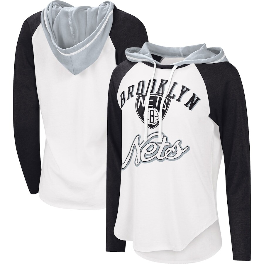 

Футболка с длинным рукавом G-III 4Her by Carl Banks Brooklyn Nets, белый