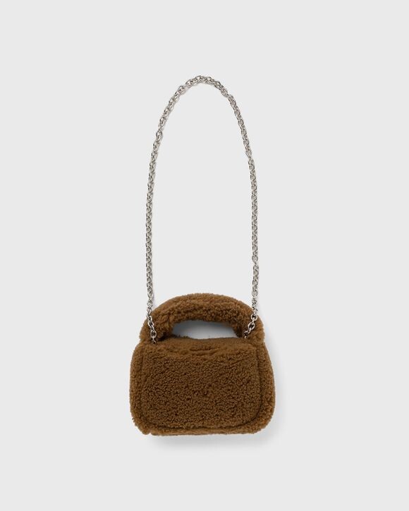 

Сумка Stand Studio Minnie Fur Bag, цвет dark nougat