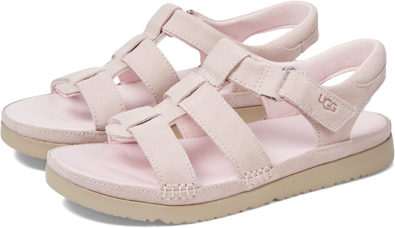 

Сандалии на плоской подошве Goldenstar Strap UGG, цвет Seashell Pink