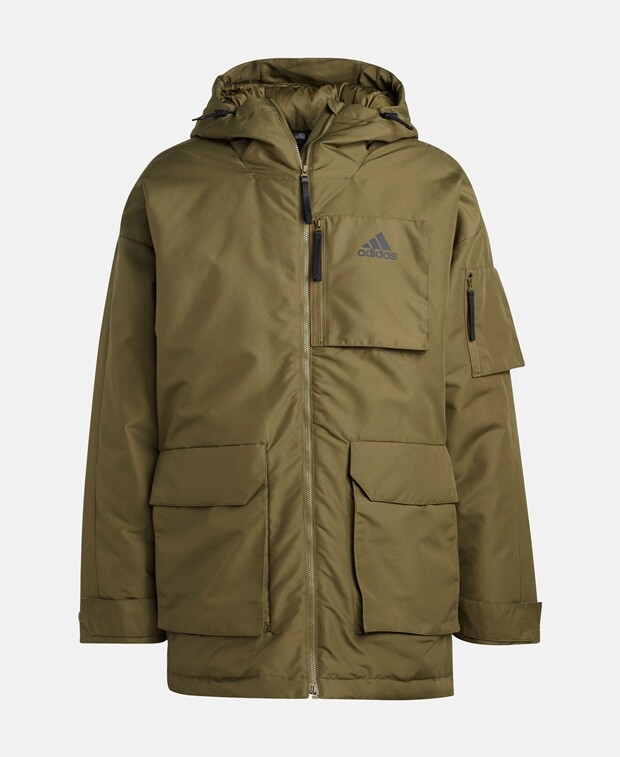 

Пуховик adidas Sportswear, хаки