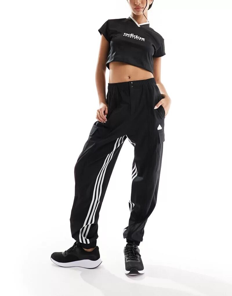 

Черные брюки-карго adidas Training Dance adidas performance