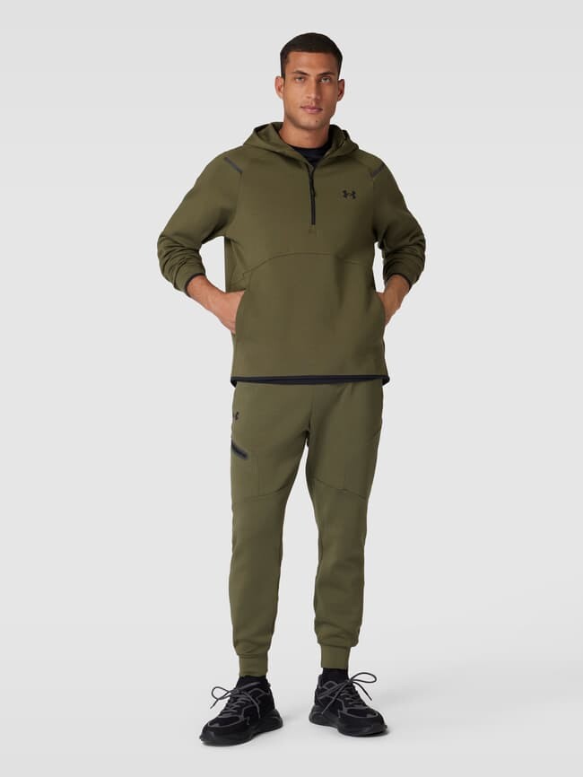 

Толстовка с логотипом Under Armour, оливково-зеленый