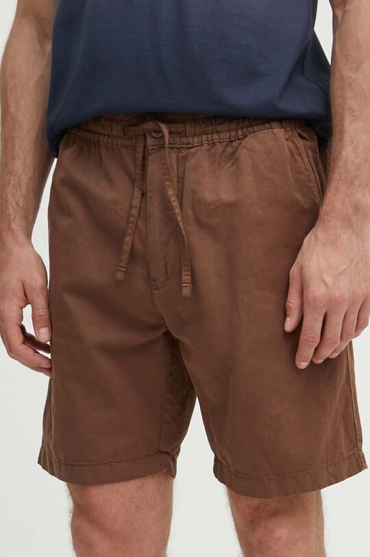 Льняные шорты Pepe Jeans, коричневый