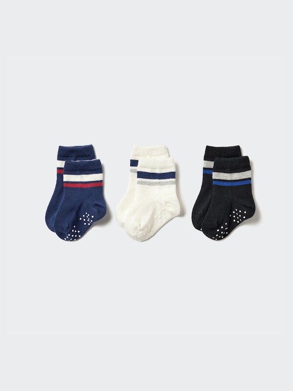 

Детские носки 3 пары Uniqlo, синий