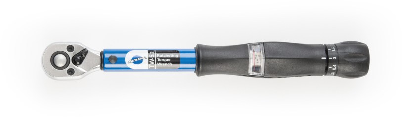 цена Динамометрический ключ с храповым механизмом TW-5.2 — от 2 до 14 Нм Park Tool, синий