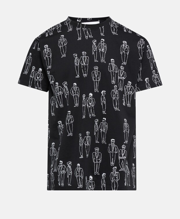 

Футболка Moschino, черный