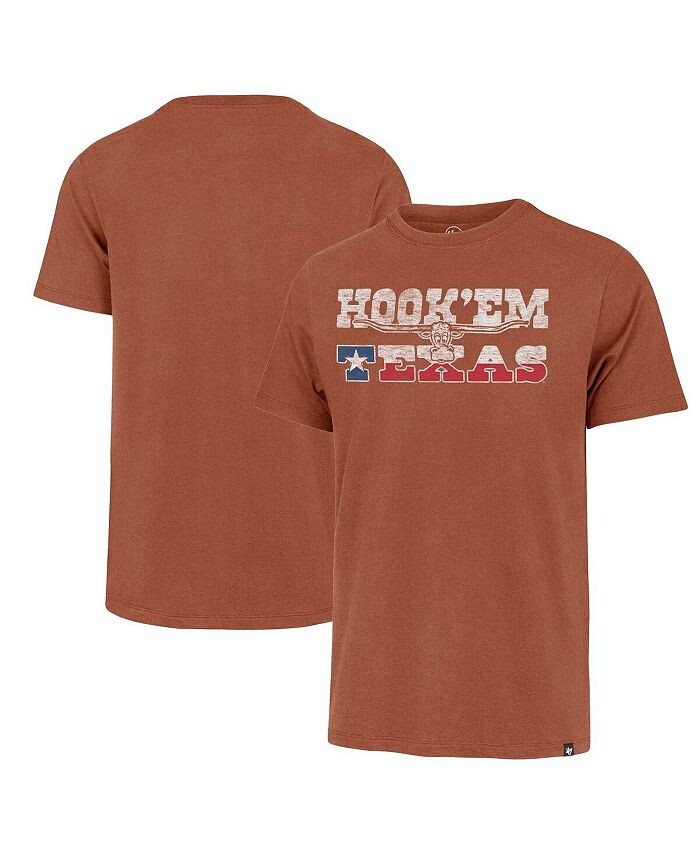 

Мужская оранжевая рваная футболка Texas Longhorns Article Franklin '47 Brand, оранжевый