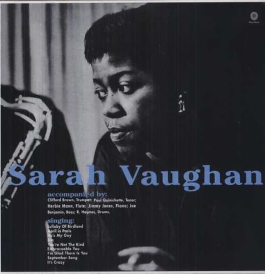 Виниловая пластинка Vaughan Sarah - Sarah Vaughan With Clifford Brown