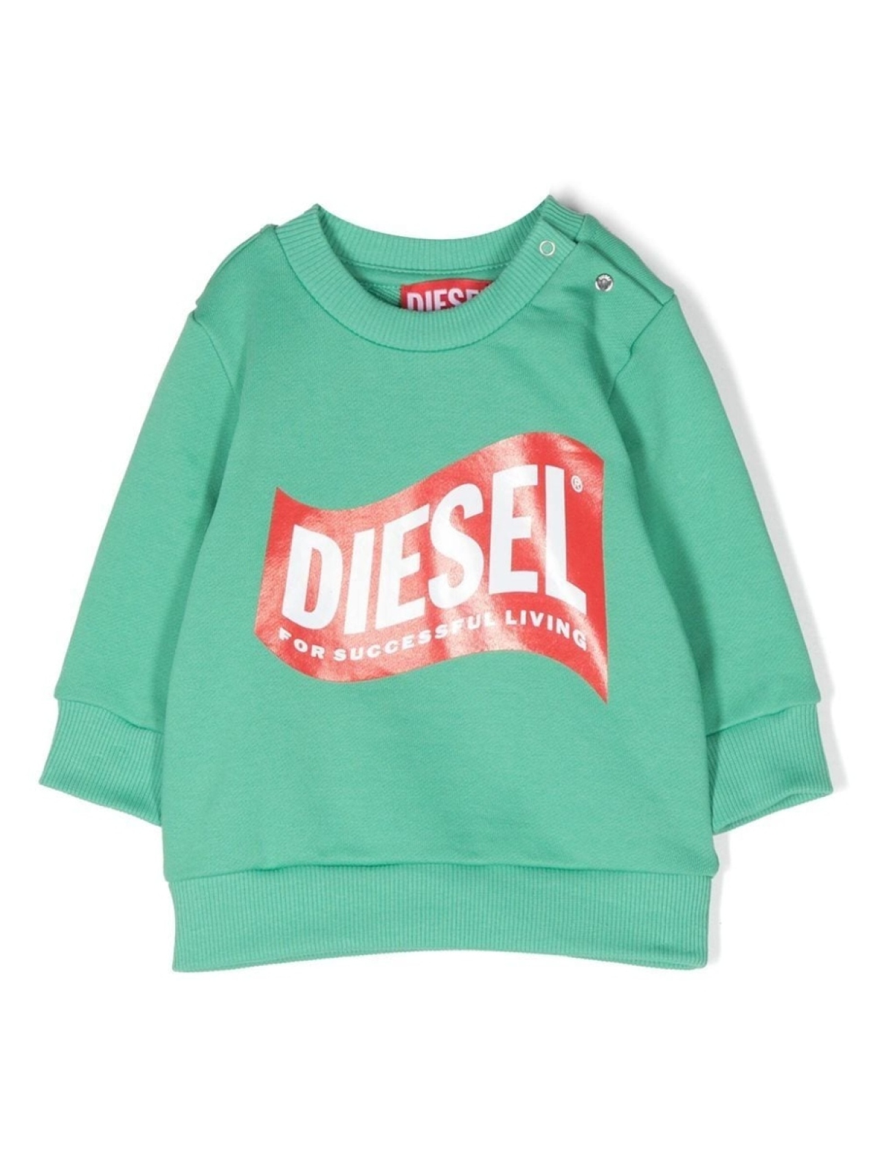 

Diesel толстовка с логотипом, зеленый