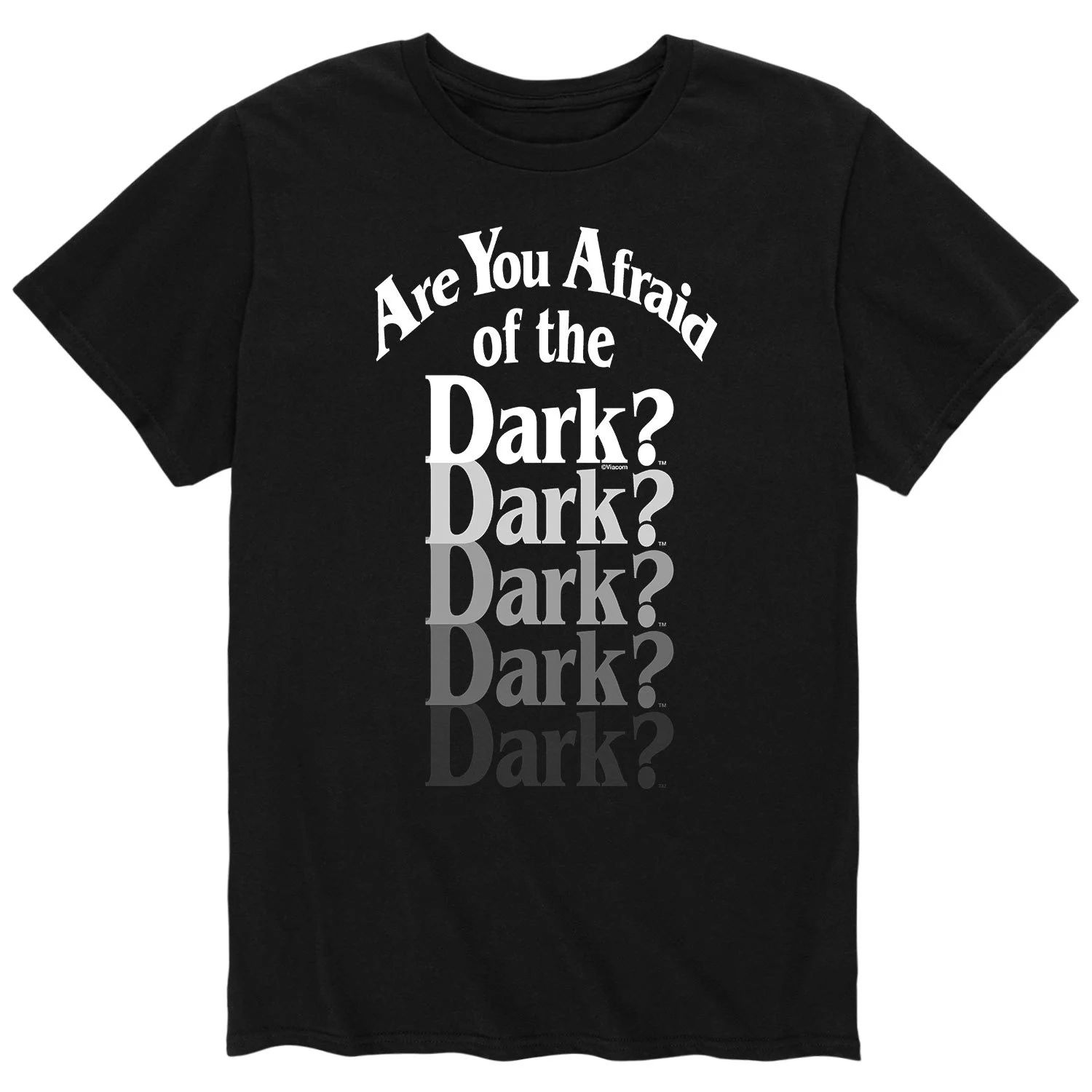 Мужская футболка Afraid Of The Dark Lights Out Licensed Character
