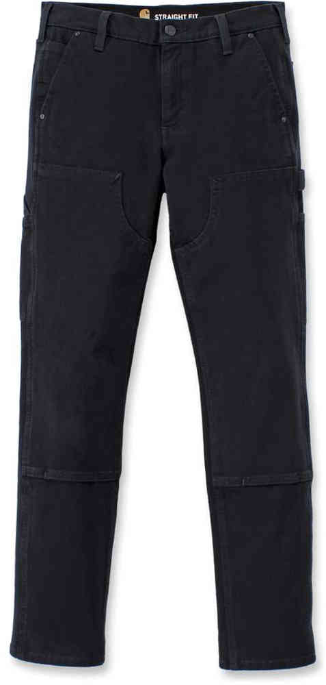 Женские брюки из эластичного твила Rugged Flex с двойным передом Carhartt, черный камень женские брюки y 3 classic dry stretch nylon