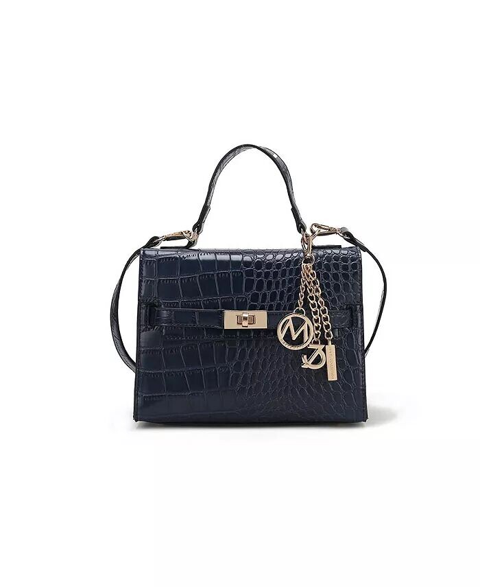 

Сумка Naomi из крокодиловой кожи от Mia K Mkf Collection, розовый
