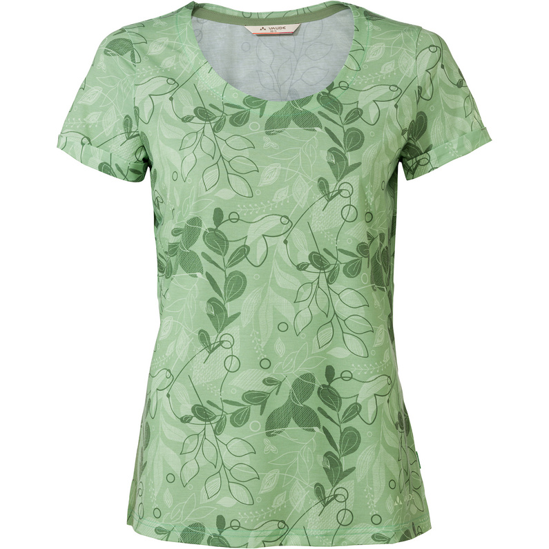 Женская футболка Skomer Aop Vaude, зеленый