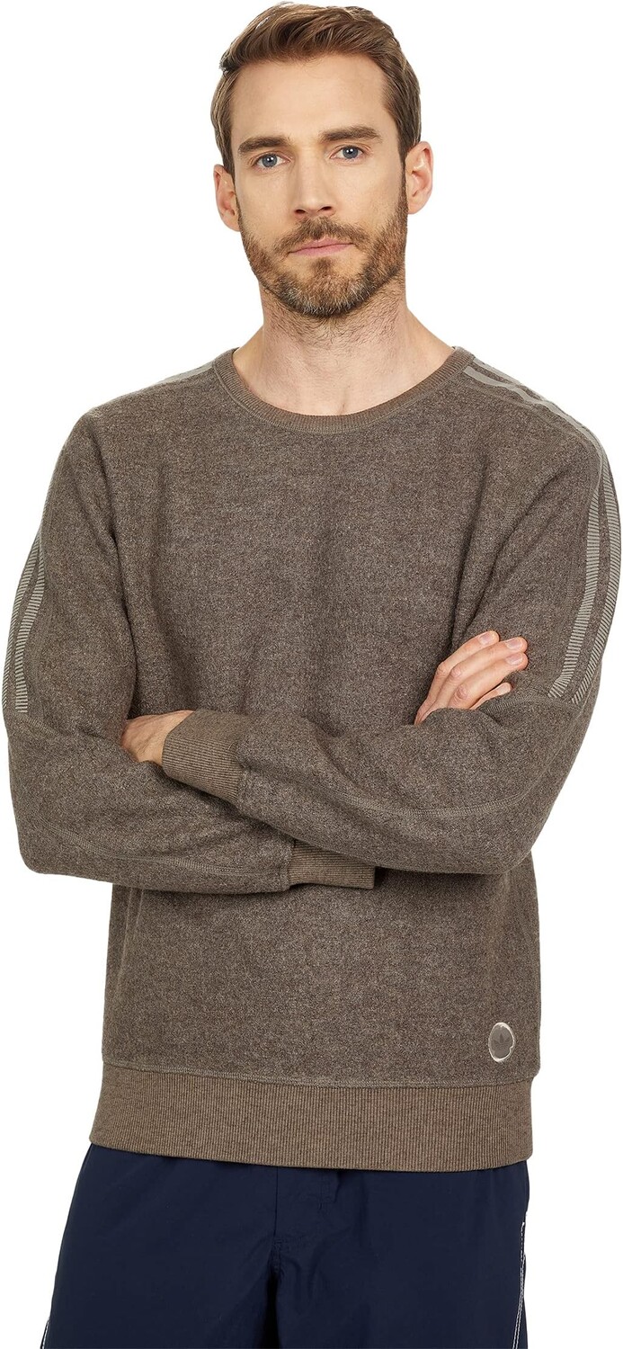 

Толстовка Adidas X Wings & Horns Bond Wool Long Sleeve Crew adidas, коричневый