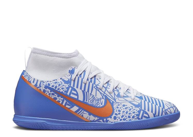 

Кроссовки Nike MERCURIAL SUPERFLY 9 CLUB CR7 IC GS 'AZULEJO', белый