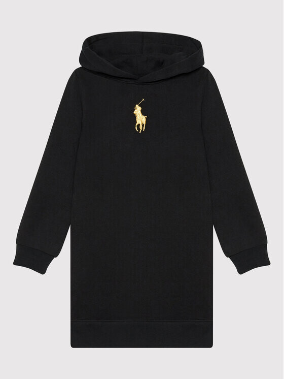 

Платье на каждый день, стандартного кроя Polo Ralph Lauren, черный