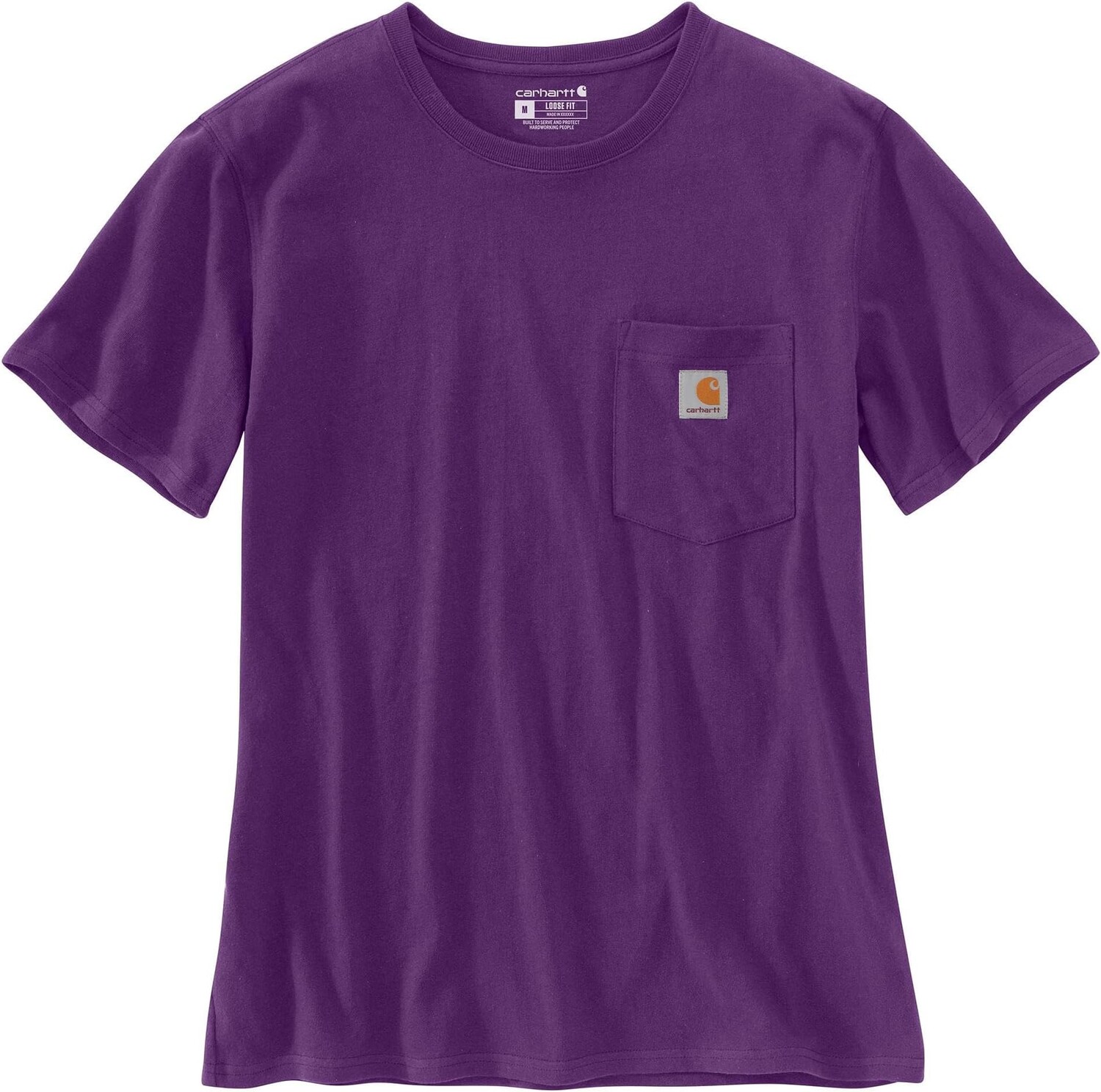 

WK87 Спецодежда Футболка с короткими рукавами и карманами Carhartt, цвет True Purple