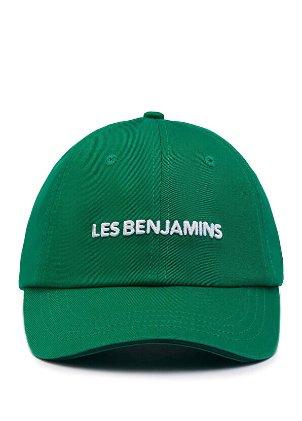 

Мужская шляпа с зеленым логотипом Les Benjamins
