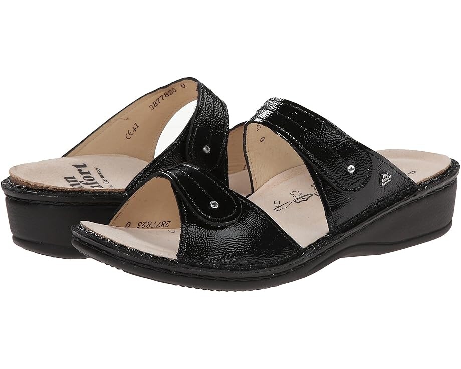 

Туфли Finn Comfort Catalina - 2538, цвет Black Patent Soft Footbed