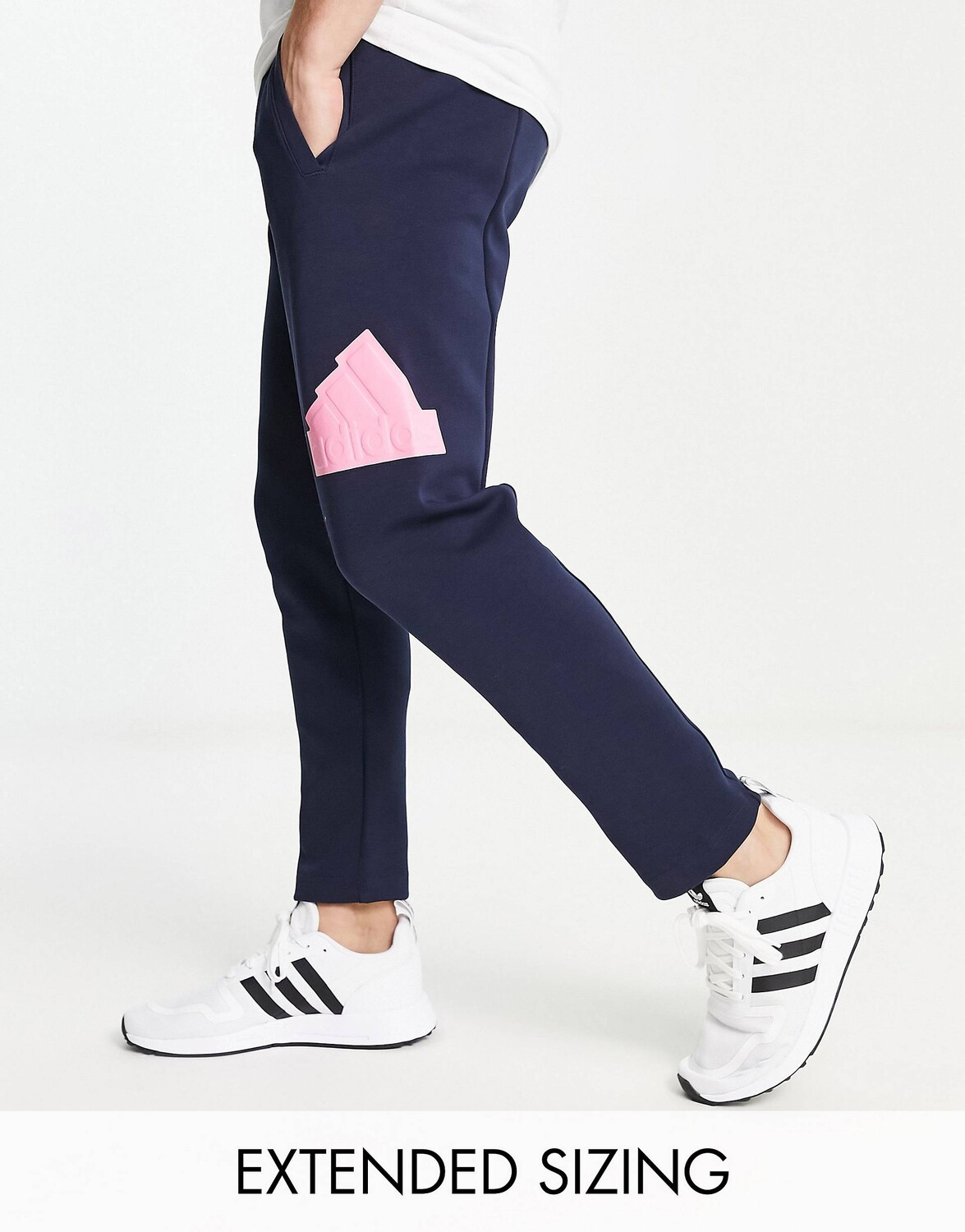 

Темно-синие джоггеры BOS adidas Sportswear future icons adidas performance